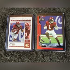 Jahmyr Gibbs RC 2023 Panini Chronicles Draft Pick Rookie Card-Detroit Li…